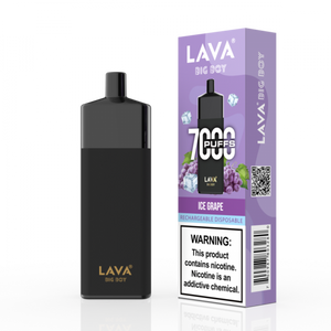 Lava Big Boy 7000 (ICED Grape 5%)