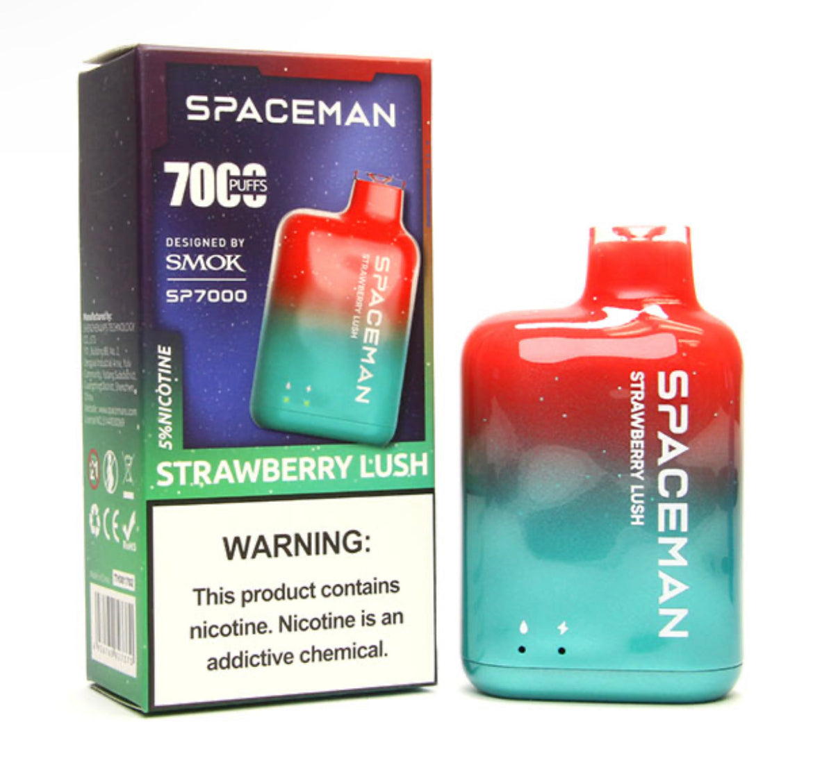 SMOK Spaceman SP7000 (Strawberry LUSH 5%)