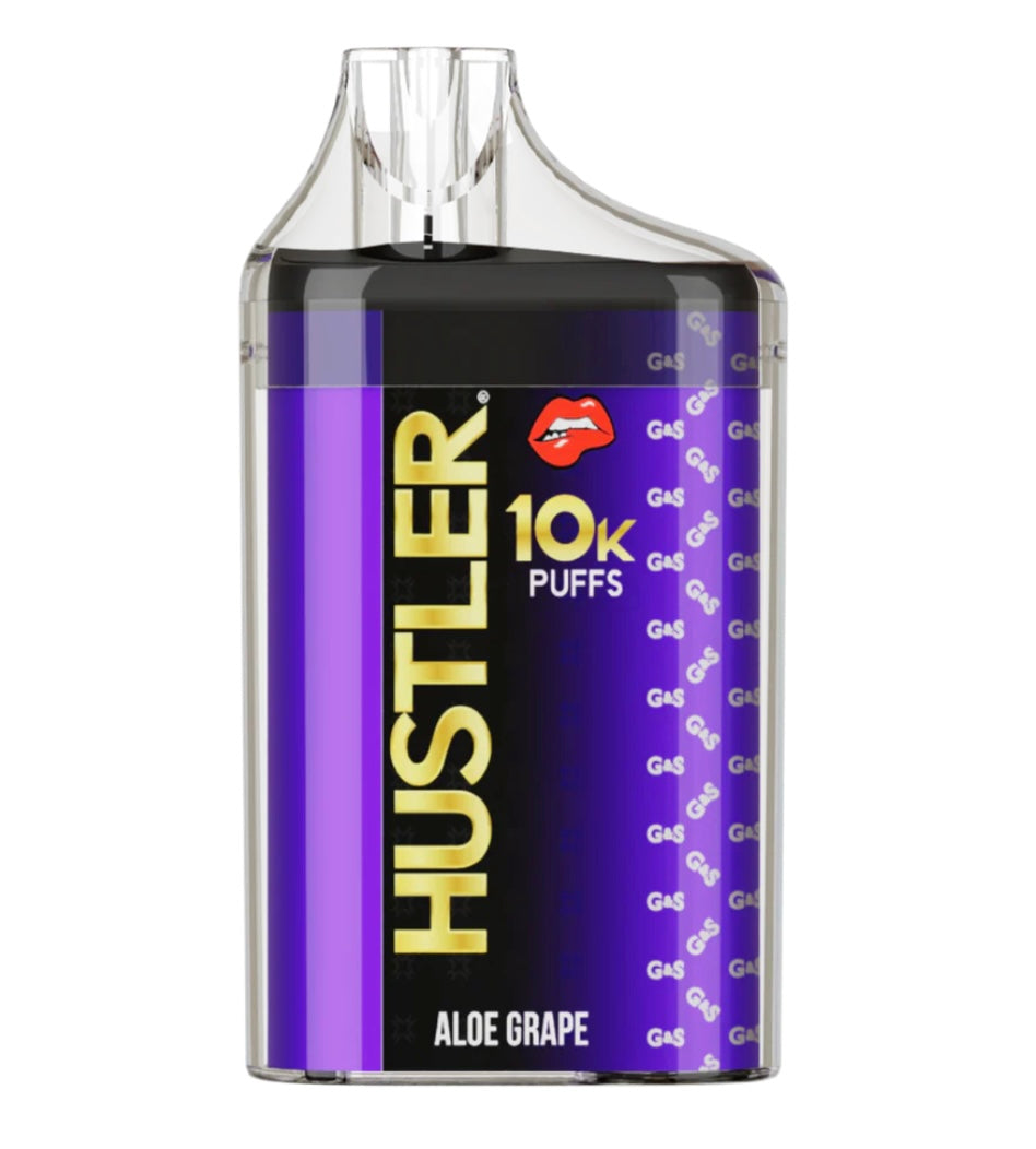 Hustler Kiss 10K Puffs Disposable (Aloe GRAPE)