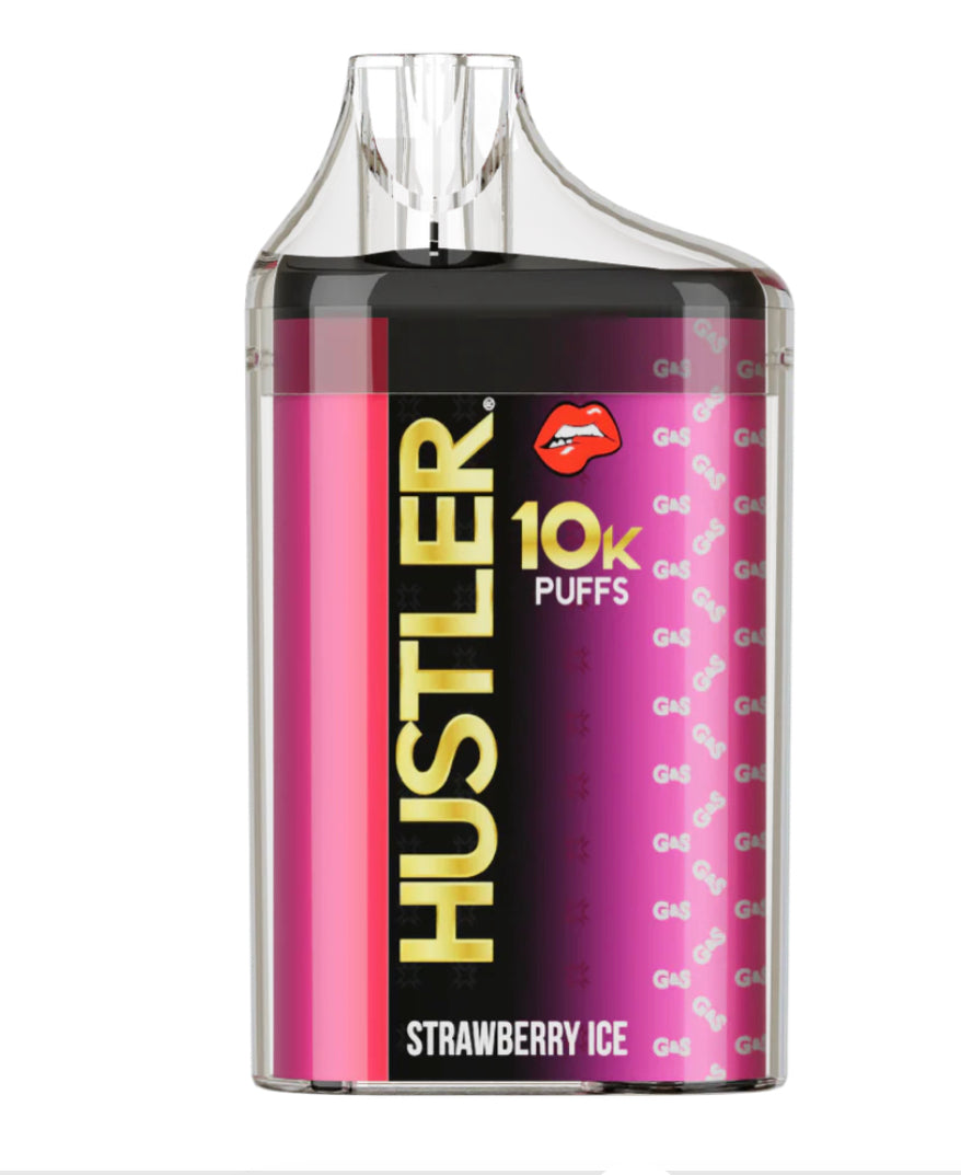 Hustler Kiss 10K Puffs Disposable (Strawberry ICE)