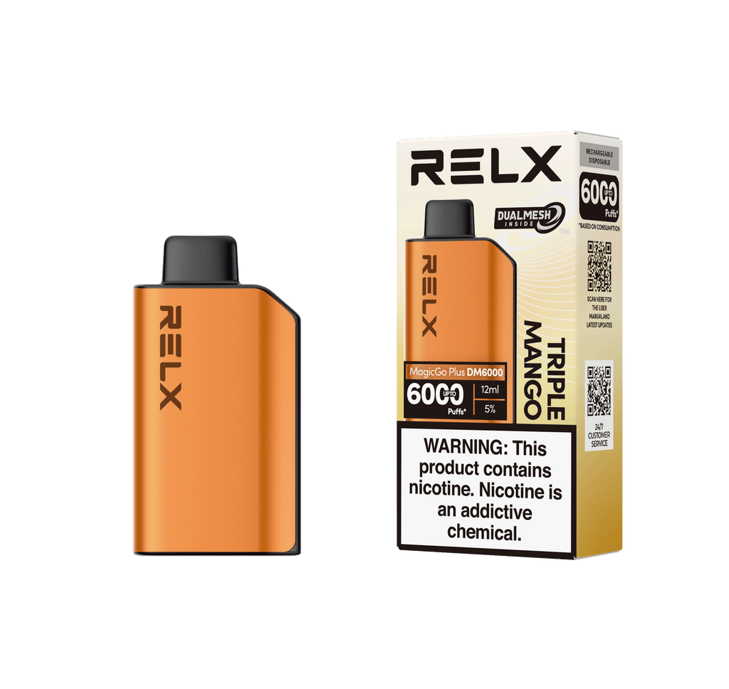 RELX MAGICGO PLUS DM6000 (Triple Mango 5%)