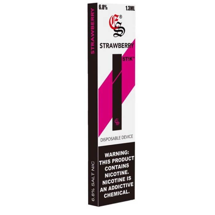 Strawberry STIK Disposable Vapes (6.8 % Salt Nic)