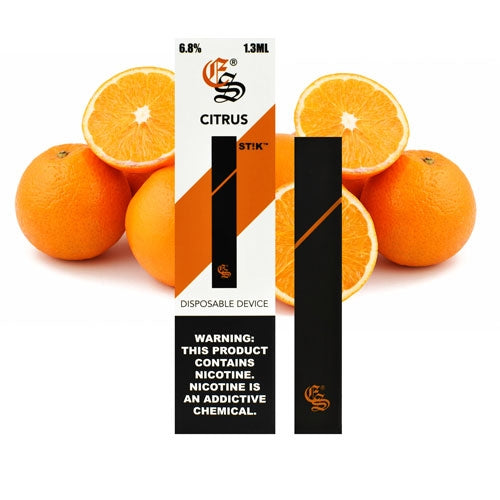 Citrus STIK Disposable Vapes (6.8 % Salt Nic)
