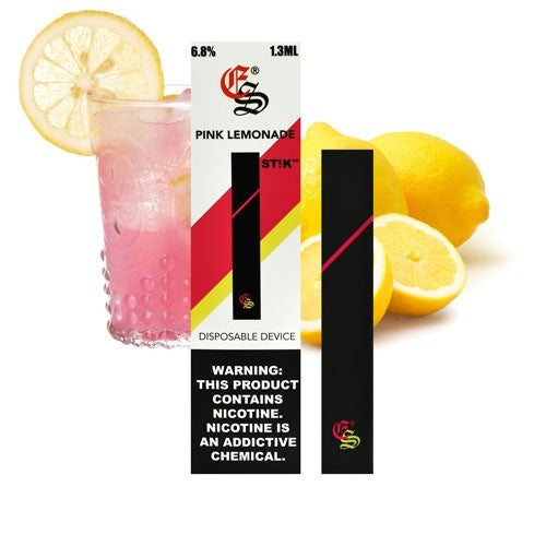 Pink Lemonade STIK Disposable Vapes (6.8 % Salt Nic)