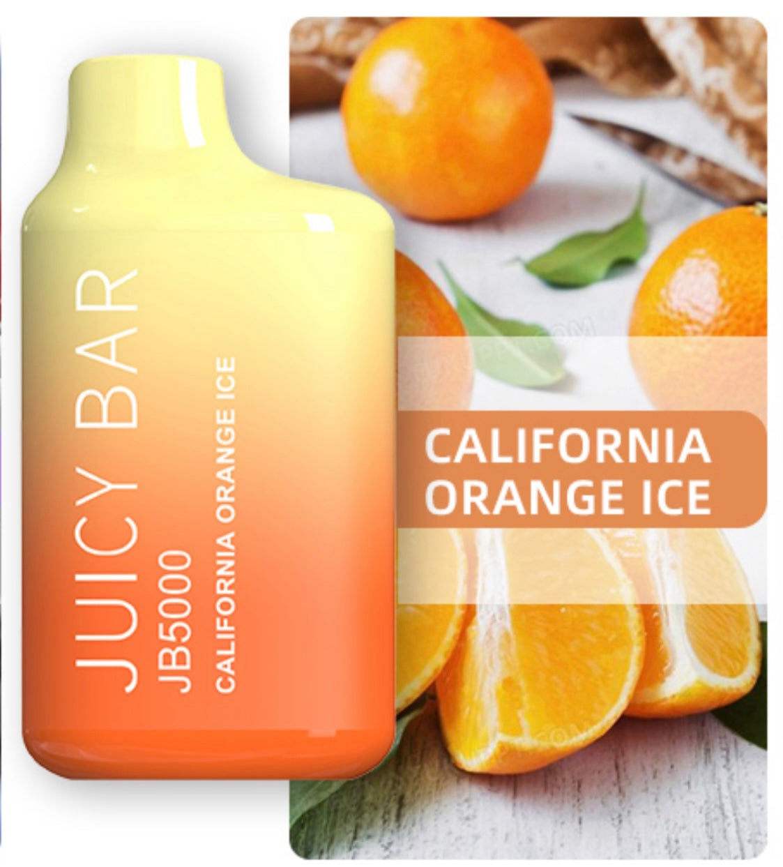 Juicy Bar 5000 (Cali Orange Ice 5%)