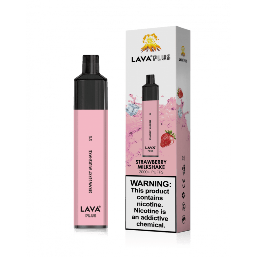 Lava PLUS -Strawberry Milkshake 5% (2,000 Puffs)